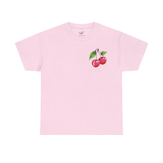 Cherry Print Unisex Tee