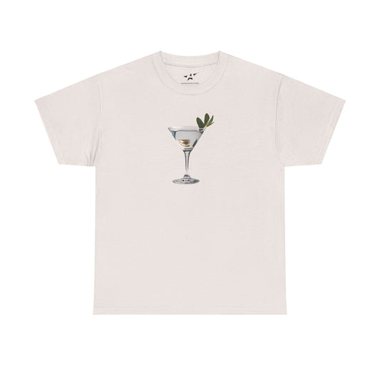 Martini Print Unisex Tee